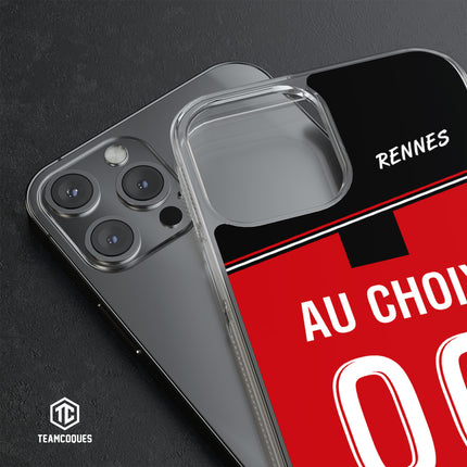 Coque foot RENNES personnalisable - TEAMCOQUES