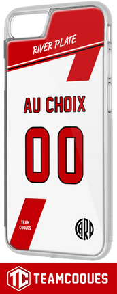 Coque foot RIVER PLATE - flocage 100% personnalisable - iPhone smartphone - TEAMCOQUES