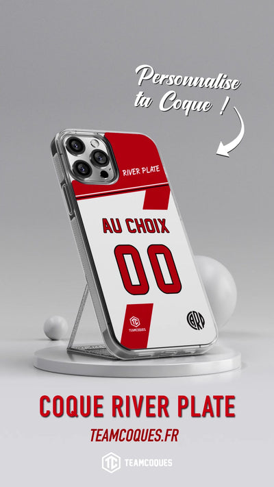 Vidéo Coque foot RIVER PLATE personnalisable - TEAMCOQUES