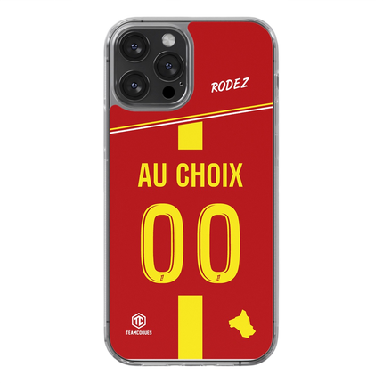 Coque foot RODEZ personnalisable - TEAMCOQUES