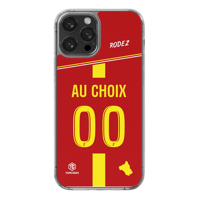 Coque foot RODEZ personnalisable - TEAMCOQUES