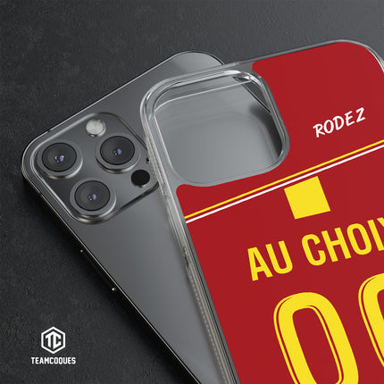 Coque foot RODEZ personnalisable - TEAMCOQUES