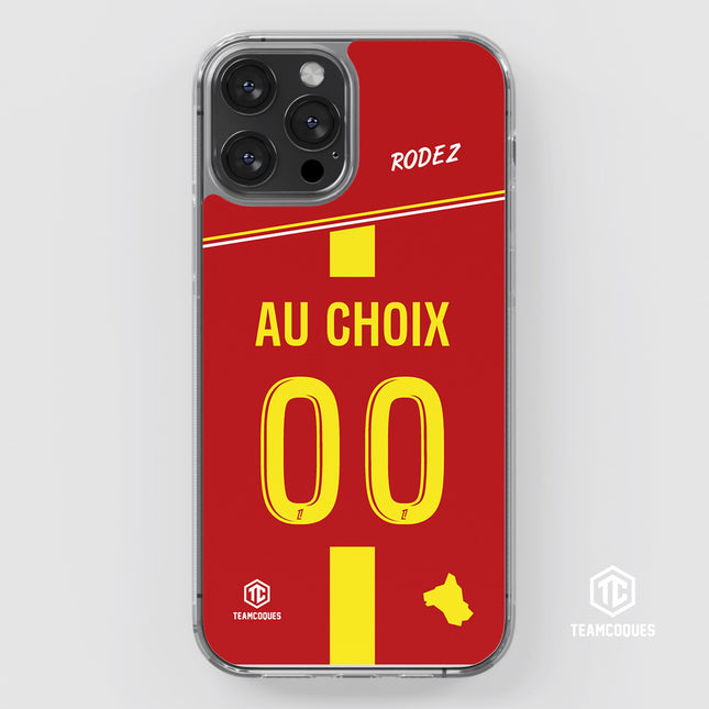 Coque foot RODEZ personnalisable - TEAMCOQUES