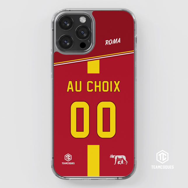 Coque foot ROMA personnalisable - TEAMCOQUES