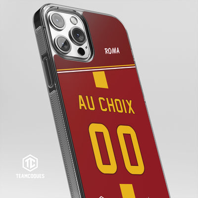 Coque foot ROMA personnalisable - TEAMCOQUES