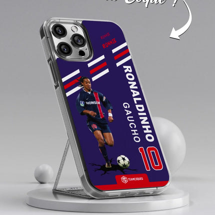 Vidéo Coque joueur RONALDINHO PARIS R10 RONNIE - TEAMCOQUES