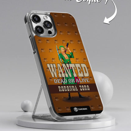 Vidéo Coque design ONE PIECE - RORONOA ZORO - TEAMCOQUES