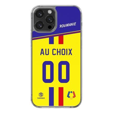 Coque foot ROUMANIE personnalisable - TEAMCOQUES