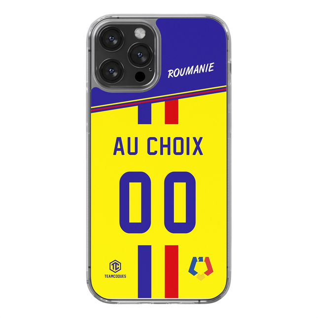 Coque foot ROUMANIE personnalisable - TEAMCOQUES