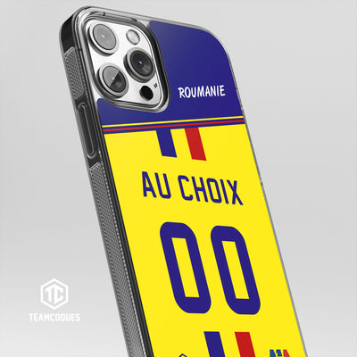 Coque foot ROUMANIE personnalisable - TEAMCOQUES