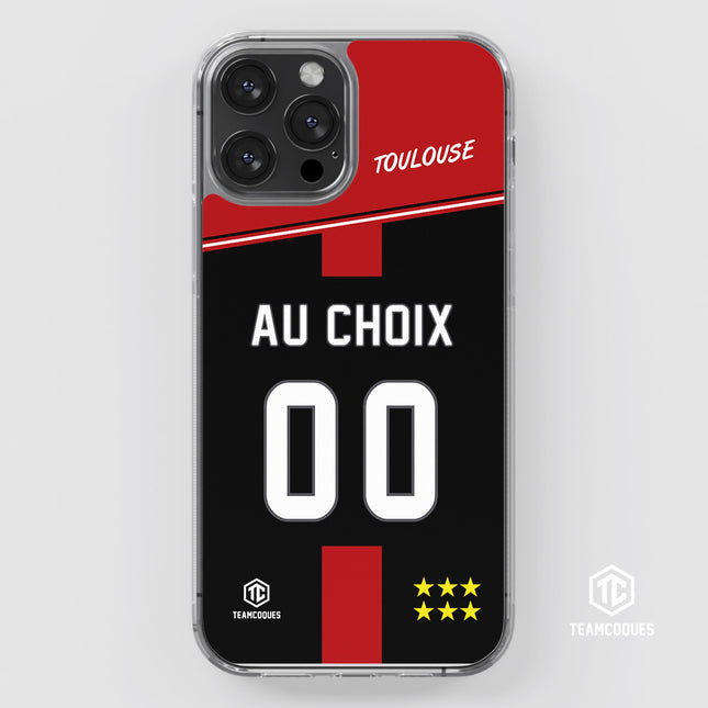 Coque rugby TOULOUSE RUGBY personnalisable - TEAMCOQUES