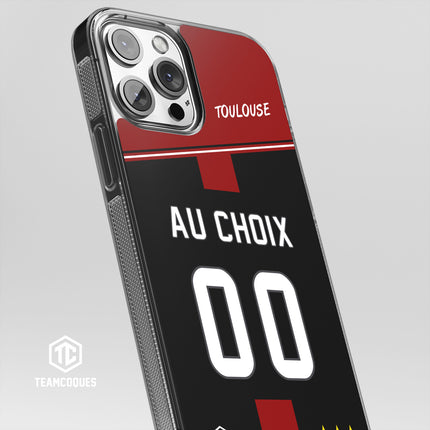 Coque rugby TOULOUSE RUGBY personnalisable - TEAMCOQUES