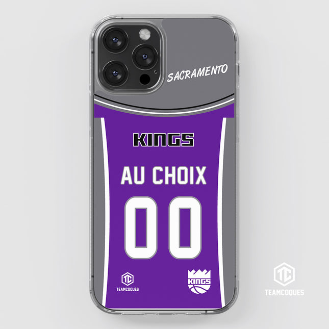 Coque basket NBA SACRAMENTO KINGS personnalisable - TEAMCOQUES