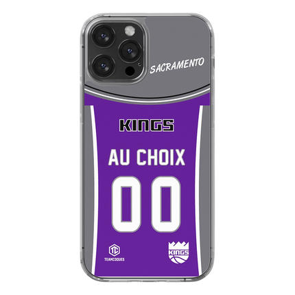 Coque basket NBA SACRAMENTO KINGS personnalisable - TEAMCOQUES