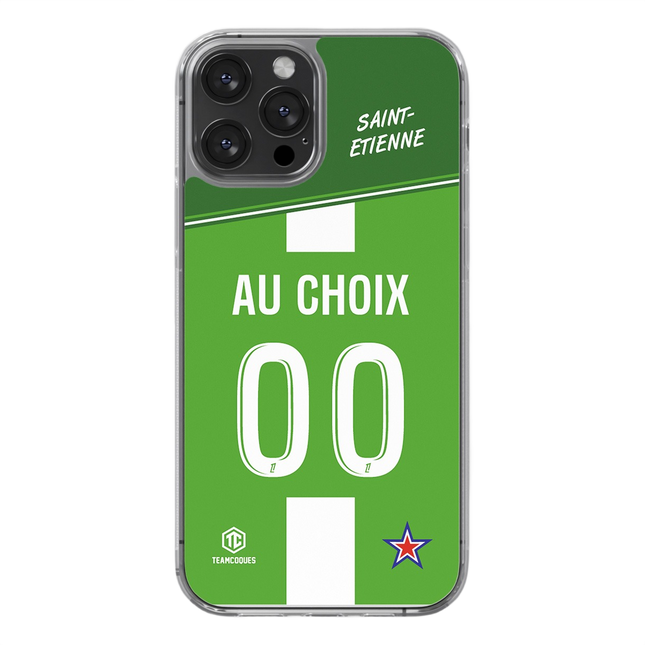 Coque foot SAINT-ETIENNE ASSE personnalisable - TEAMCOQUES