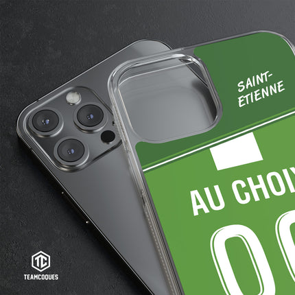 Coque foot SAINT-ETIENNE ASSE personnalisable - TEAMCOQUES
