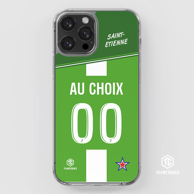 Coque foot SAINT-ETIENNE ASSE personnalisable - TEAMCOQUES
