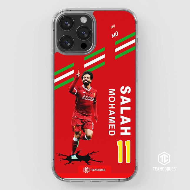 Coque joueur MOHAMED SALAH REDS - TEAMCOQUES