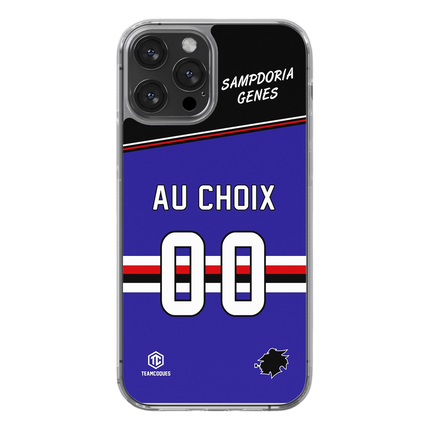 Coque foot SAMPDORIA GENES personnalisable - TEAMCOQUES