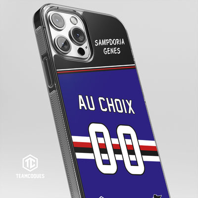 Coque foot SAMPDORIA GENES personnalisable - TEAMCOQUES