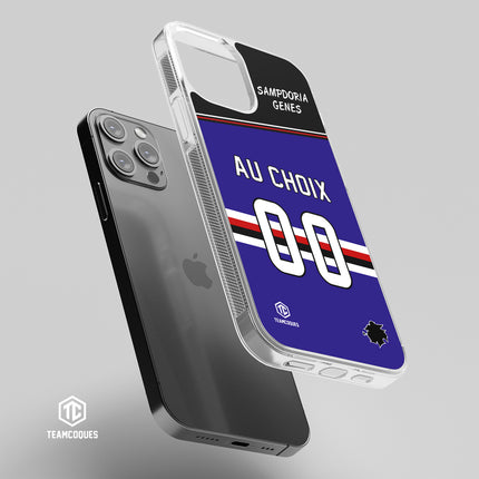 Coque foot SAMPDORIA GENES personnalisable - TEAMCOQUES