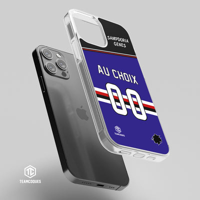 Coque foot SAMPDORIA GENES personnalisable - TEAMCOQUES