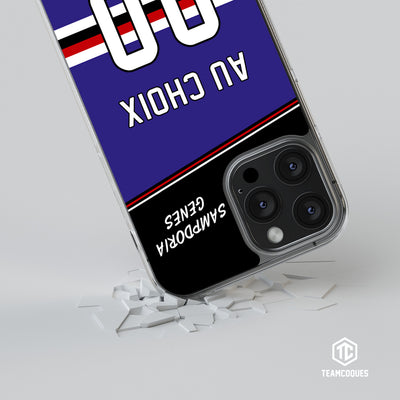 Coque foot SAMPDORIA GENES personnalisable - TEAMCOQUES