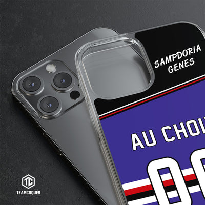 Coque foot SAMPDORIA GENES personnalisable - TEAMCOQUES