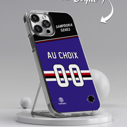 Vidéo Coque foot SAMPDORIA GENES personnalisable - TEAMCOQUES