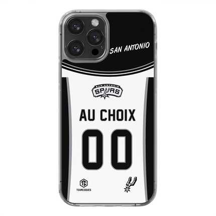 Coque basket NBA SAN ANTONIO SPURS personnalisable - TEAMCOQUES