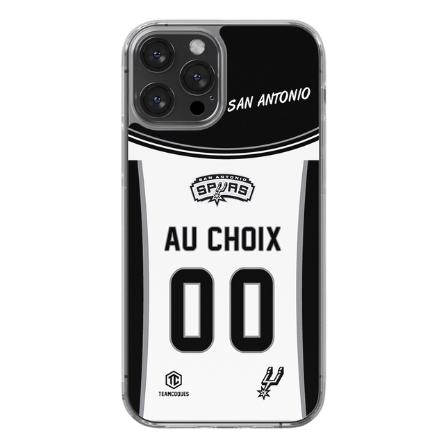 Coque basket NBA SAN ANTONIO SPURS personnalisable - TEAMCOQUES