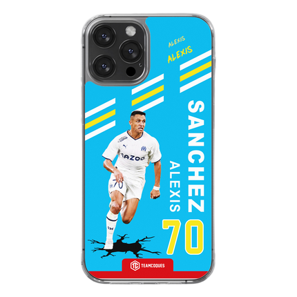 Coque joueur ALEXIS SANCHEZ MARSEILLE OM - TEAMCOQUES