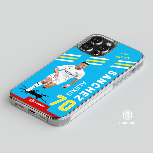 Coque joueur ALEXIS SANCHEZ MARSEILLE OM - TEAMCOQUES