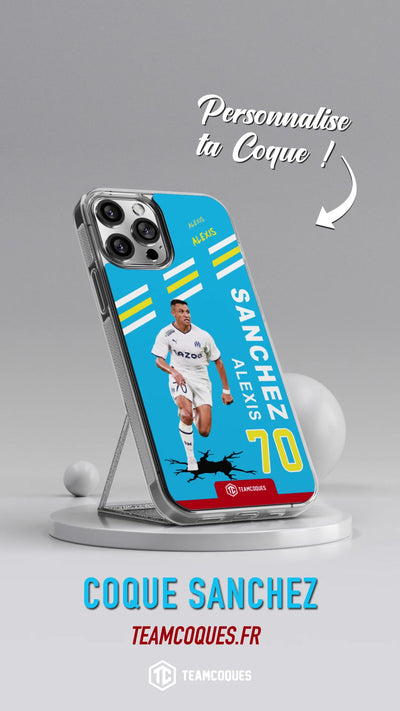 Vidéo Coque joueur ALEXIS SANCHEZ MARSEILLE OM - TEAMCOQUES