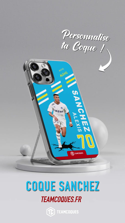 Vidéo Coque joueur ALEXIS SANCHEZ MARSEILLE OM - TEAMCOQUES