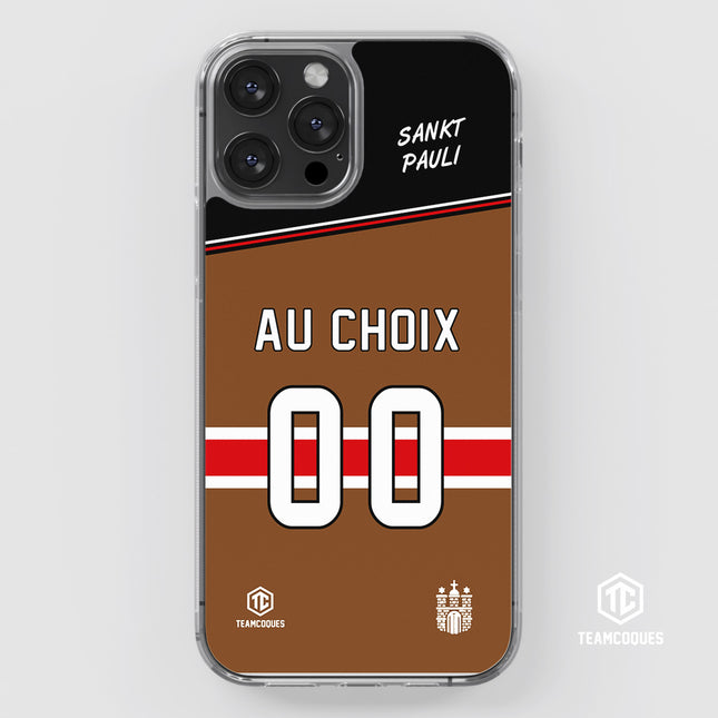 Coque foot SANKT PAULI personnalisable - TEAMCOQUES