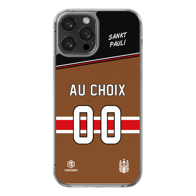 Coque foot SANKT PAULI personnalisable - TEAMCOQUES