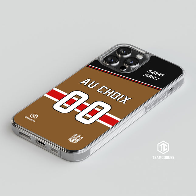 Coque foot SANKT PAULI personnalisable - TEAMCOQUES