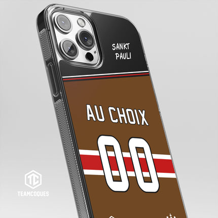 Coque foot SANKT PAULI personnalisable - TEAMCOQUES