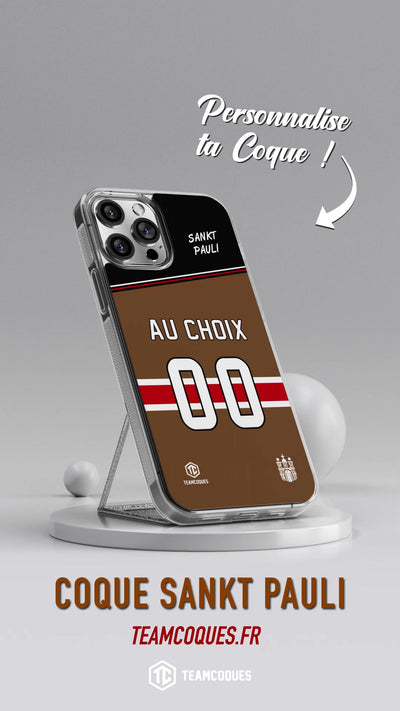 Vidéo Coque foot SANKT PAULI personnalisable - TEAMCOQUES