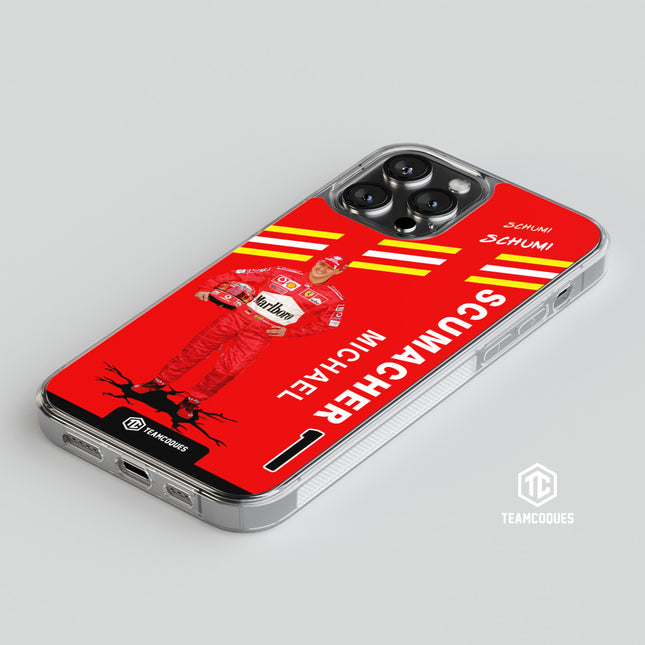 Coque joueur MICHAEL SCHUMACHER FORMULE 1 F1 - TEAMCOQUES