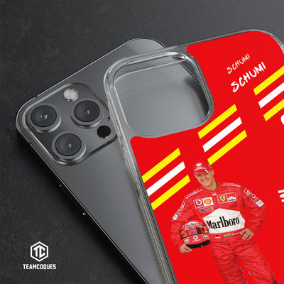 Coque joueur MICHAEL SCHUMACHER FORMULE 1 F1 - TEAMCOQUES