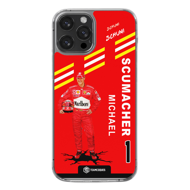 Coque joueur MICHAEL SCHUMACHER FORMULE 1 F1 - TEAMCOQUES