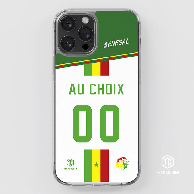 Coque foot SENEGAL personnalisable - TEAMCOQUES