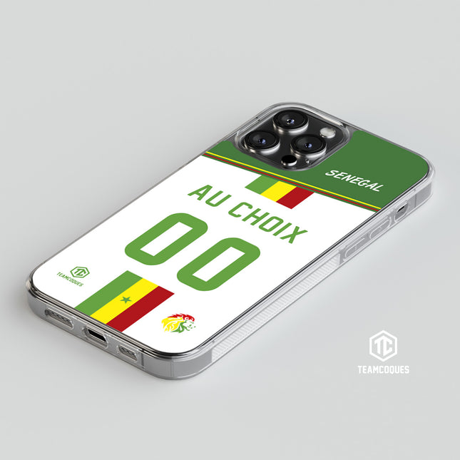 Coque foot SENEGAL personnalisable - TEAMCOQUES