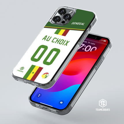 Coque foot SENEGAL personnalisable - TEAMCOQUES