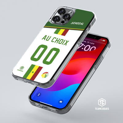 Coque foot SENEGAL personnalisable - TEAMCOQUES