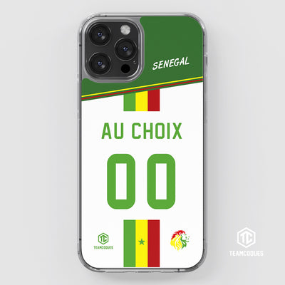 Coque foot SENEGAL personnalisable - TEAMCOQUES