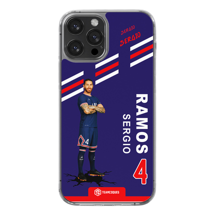 Coque joueur SERGIO RAMOS PARIS - TEAMCOQUES
