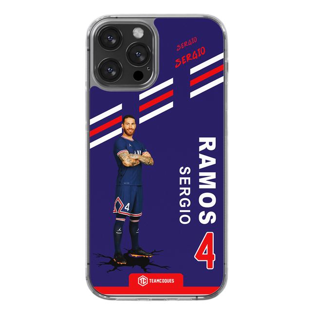 Coque joueur SERGIO RAMOS PARIS - TEAMCOQUES